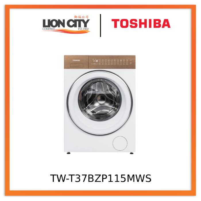 Toshiba TW-T37BZP115MWS 10.5Kg Front Load Washer