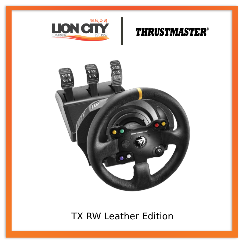 Thrustmaster TX RW Leather Edition Official  Xbox One™ licensed