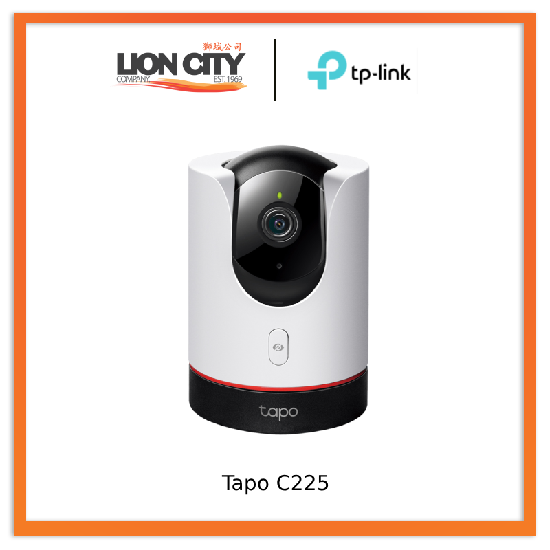 TP-Link C225 Pan/Tilt AI Home Security Wi-Fi Camera