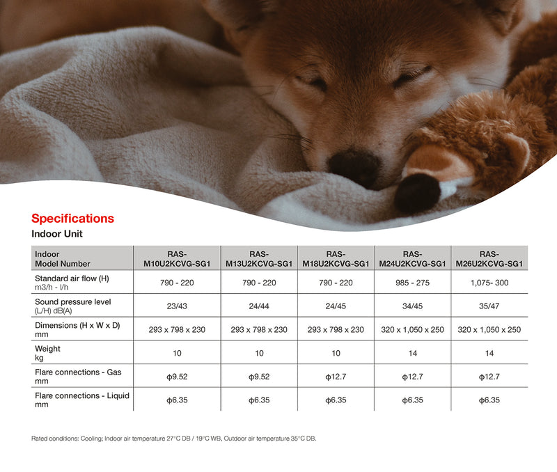 Toshiba Haori System 3 Air Conditioner 3×10000 BTU