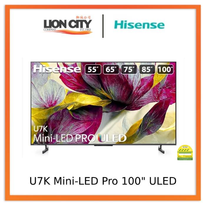 Hisense U7K Mini-LED PRO 100" ULED Smart TV