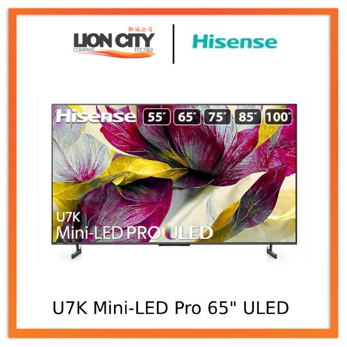 Hisense U7K Mini-LED PRO 65" ULED Smart TV