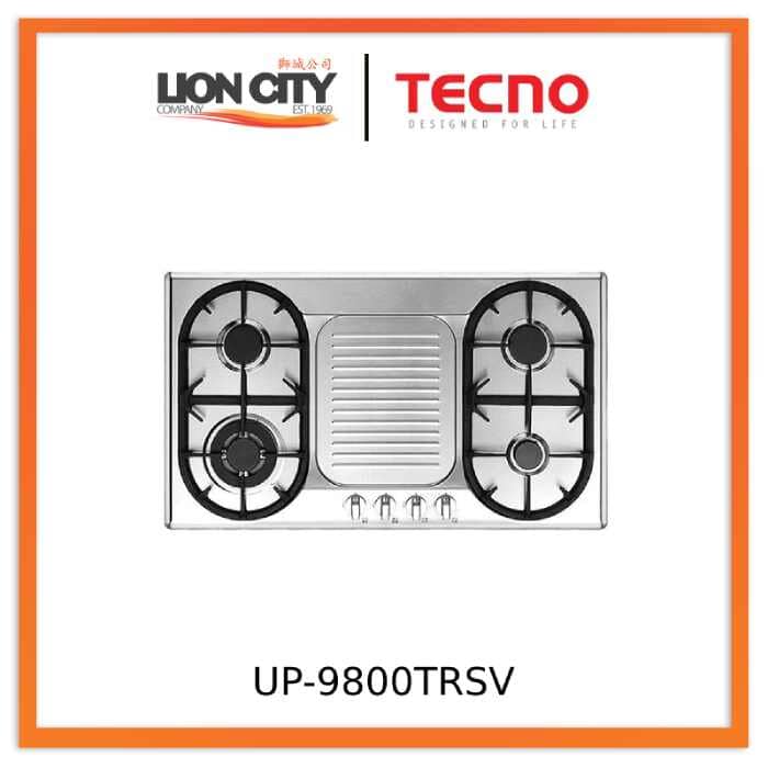 Uno UP-9800TRSV 90cm 3 Burners Built-In Hob | Lion City Company.