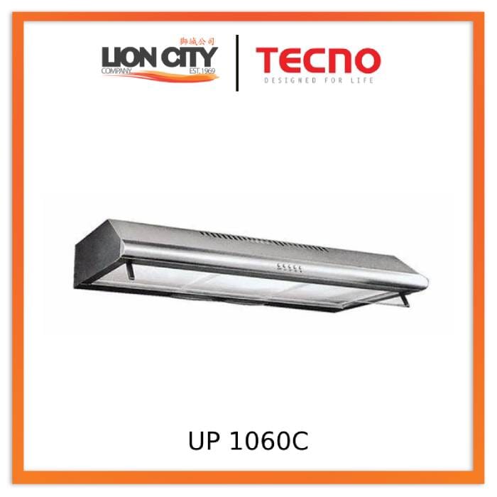 TECNO UP 1060C 60cm Cookerhood | Lion City Company.