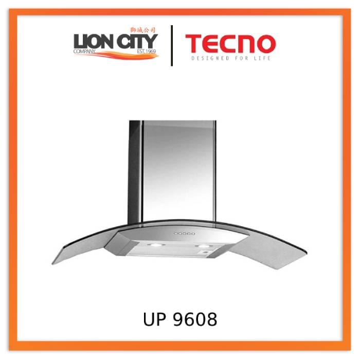 TECNO UP 9608 90cm Glass Chimney Hood | Lion City Company.