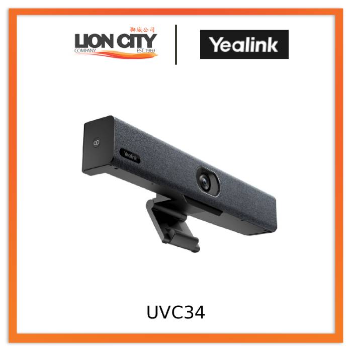 Yealink UVC34 All-in-One USB Video Bar "Contact for Price"