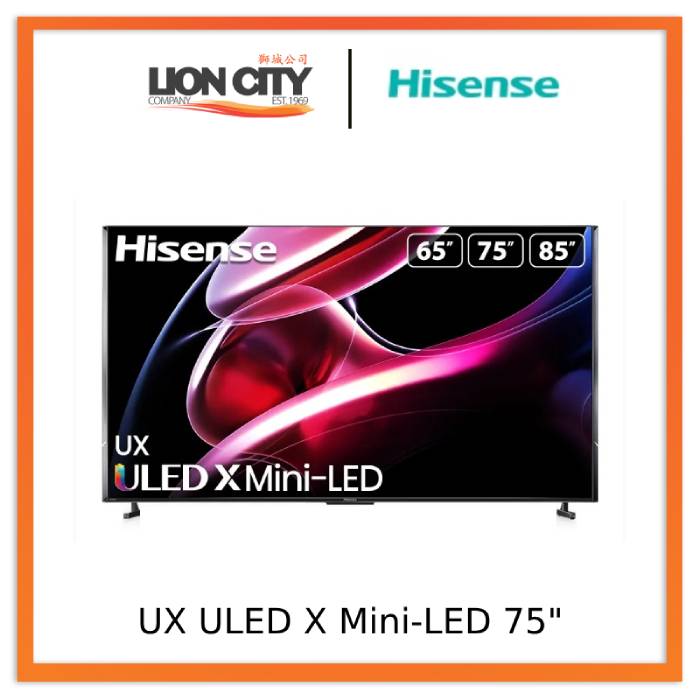 Hisense UX Mini-LED ULED X 75" Smart TV