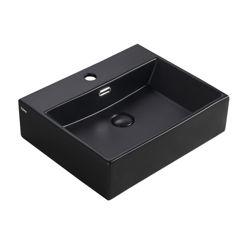 Rubine VENTO 50M-BK Ceramic Basin Matte Black
