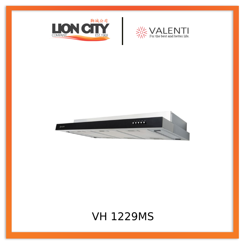 Valenti VH 1229MS 900 mm Semi Integrated Hood VH1229MS