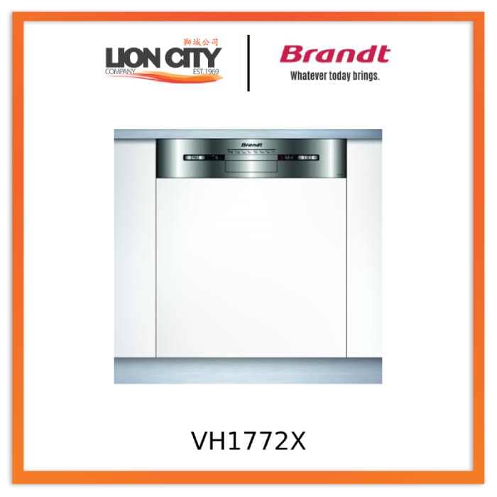 Brandt VH1772X Built-in dishwasher