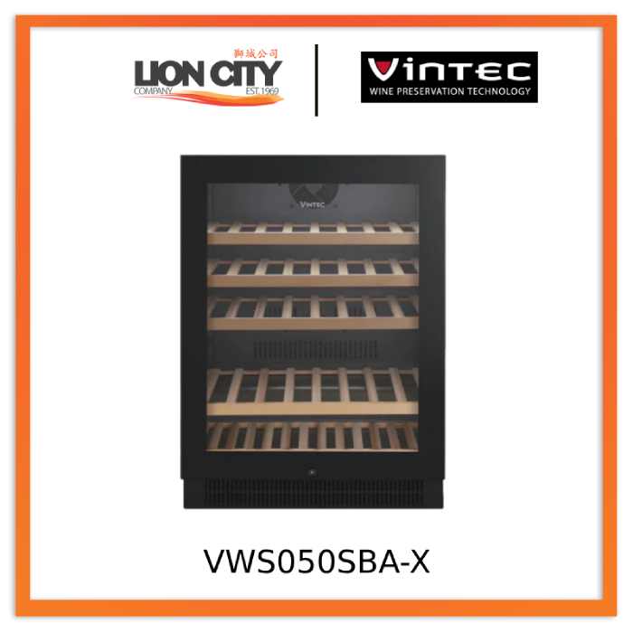 Vintec VWS050SBA-X 50 Bottles Wine Cellar