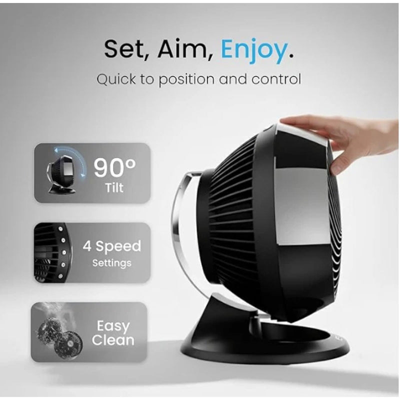 Vornado 4-Speed Whole Room Air Circulator Desk Fan 660-AN