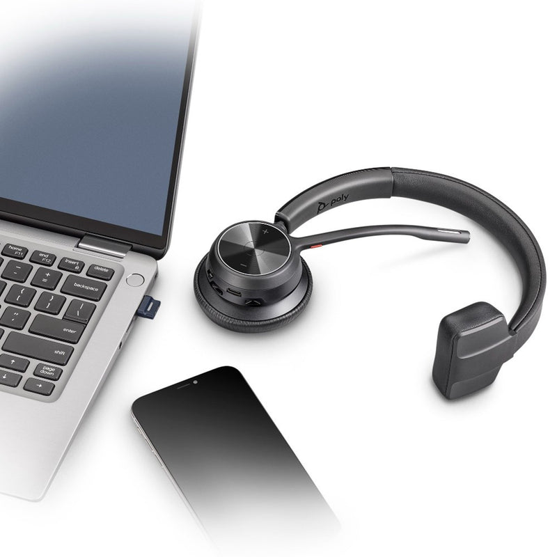 HP Poly Voyager 4310 UC Mono Wireless Bluetooth Headset USB-C