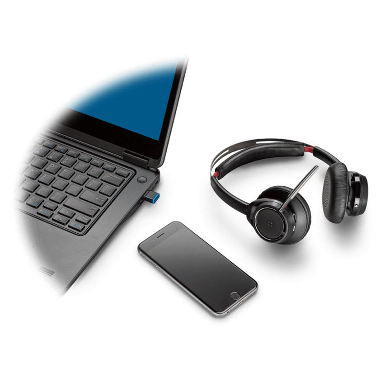 Poly Voyager Focus UC B825 Wireless Headset USB-C 211710-101