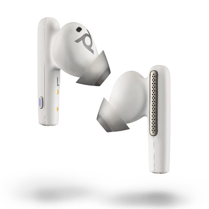 HP Poly Voyager Free 60 MS Teams USB-C Wireless Earbuds White