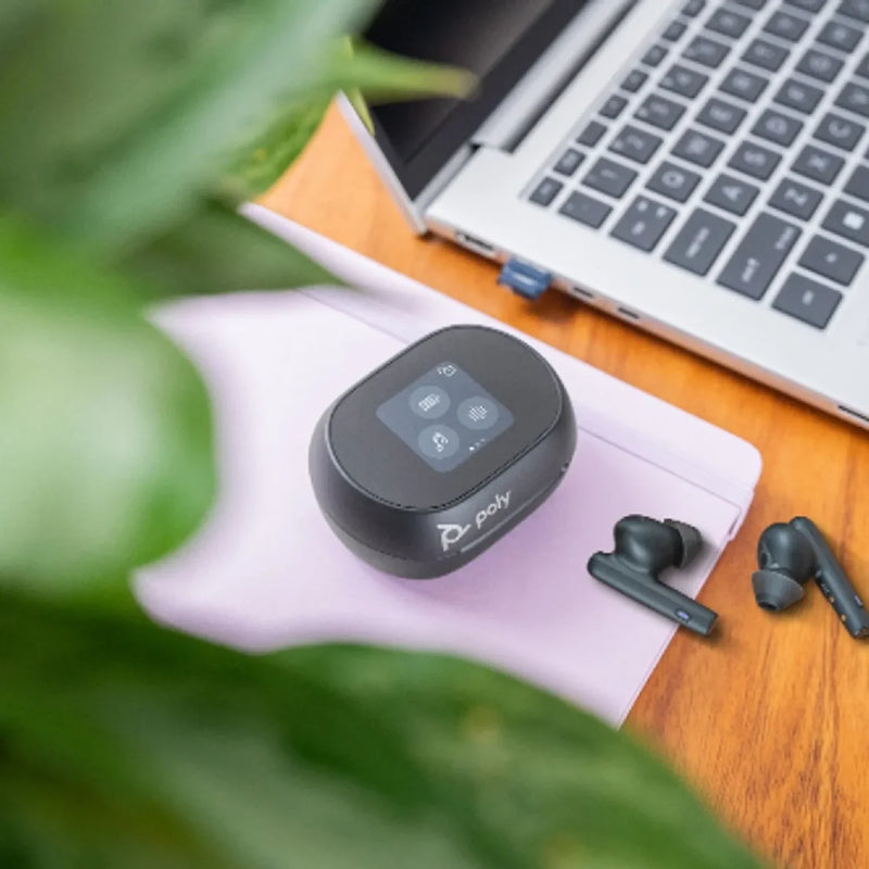 HP Poly Voyager Free 60+ UC Wireless Earbuds Black