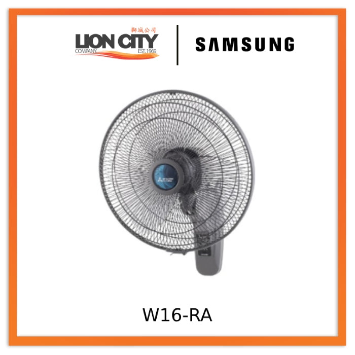 Mitsubishi W16-RA Wall Fan - 3 Years Local