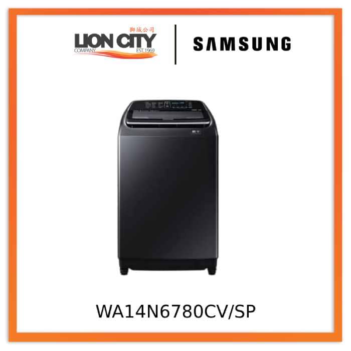 Samsung WA14N6780CV/SP 14kg Top Load Washing Machine with Wobble™, 3 Ticks