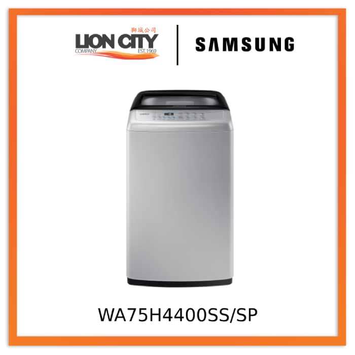 Samsung WA75H4400SS/SP Top Load Washer (7.5kg)