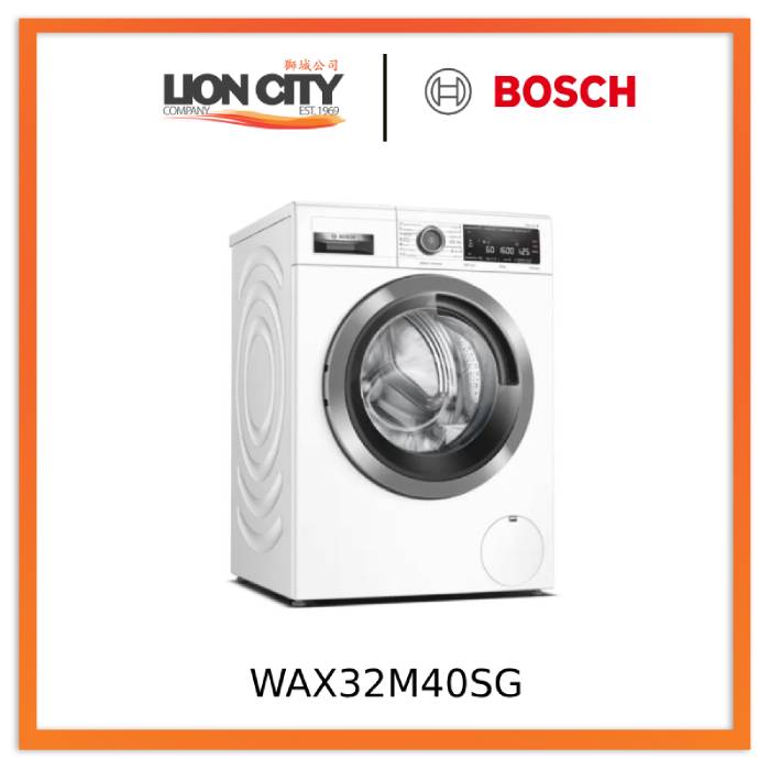 Bosch WAX32M40SG Front Load Washing Machine 10 kg 1600 rpm