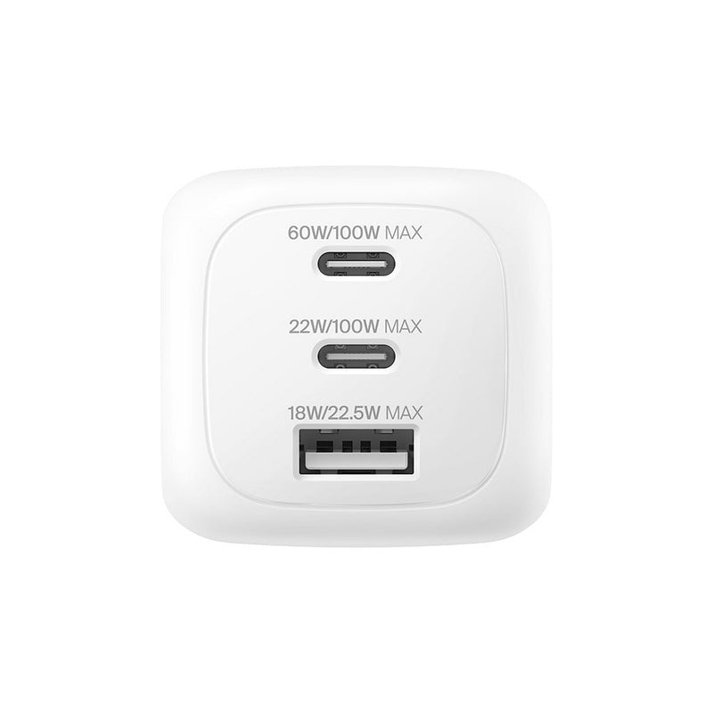 Belkin BoostCharge Pro 3-Port GaN Wall Charger 100W