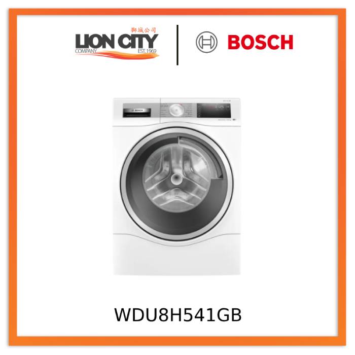 Bosch WDU8H541GB Series 8 Washer dryer 10/6 kg 1400 rpm