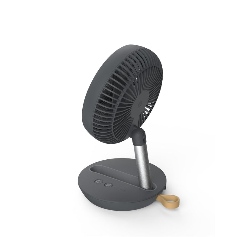 EuropAce 5" Rechargeable DC USB Fan