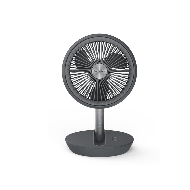 EuropAce 5" Rechargeable DC USB Fan