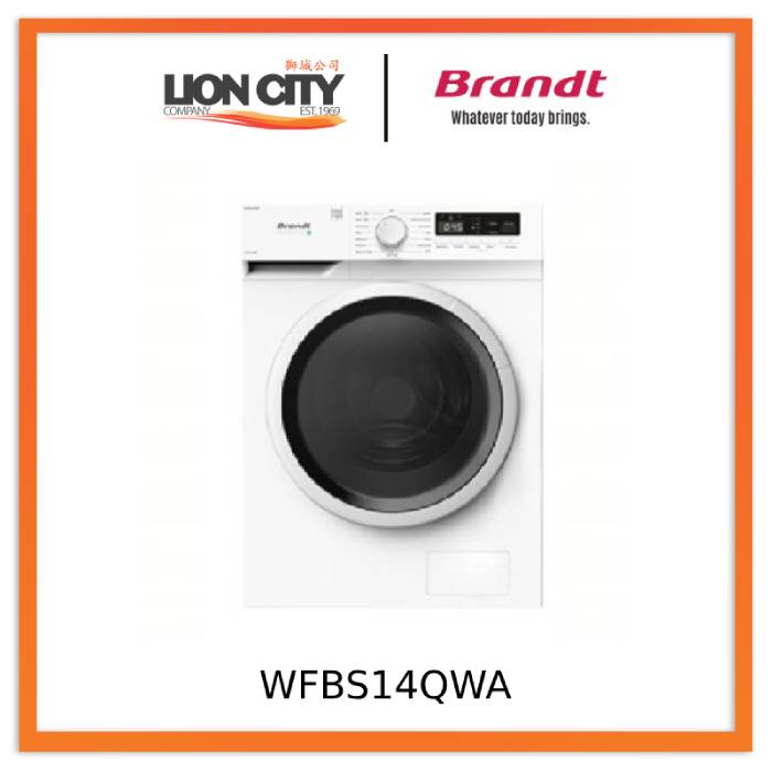 Brandt WFBS14QWA Front Load Washer