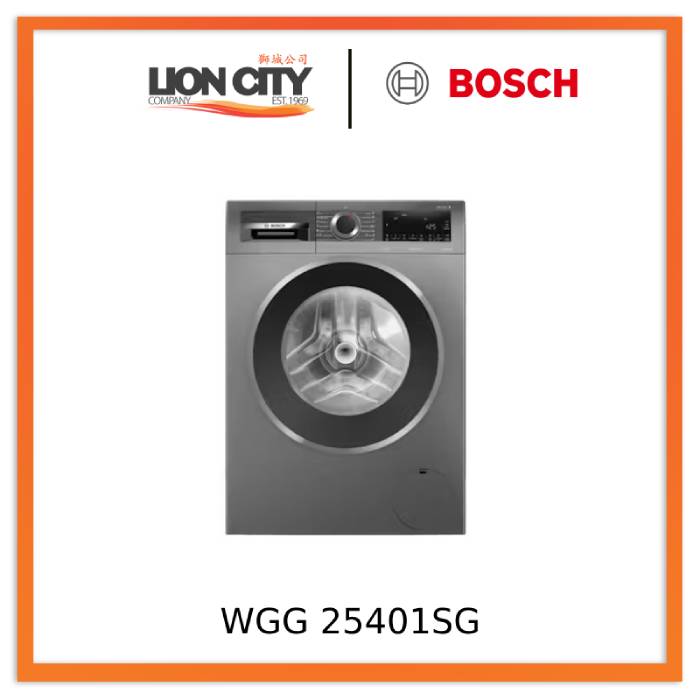 Bosch WGG25401SG Series 6 Washing machine, front loader 10 kg 1400 rpm