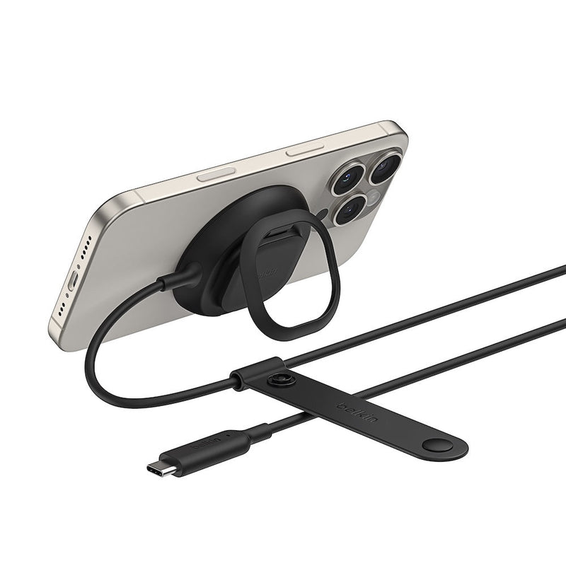 Belkin UltraCharge QI2.2 25W Square Puck Black