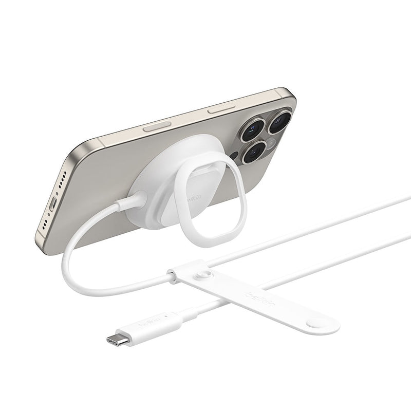 Belkin UltraCharge QI2.2 25W Square Puck White