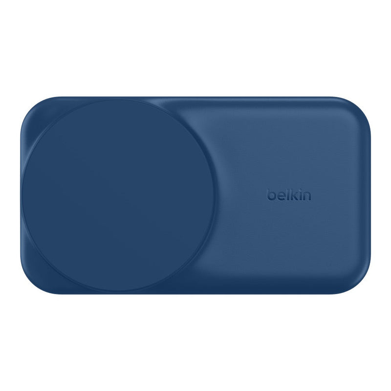 Belkin UltraCharge 3-in-1 Foldable Magnetic Charger with Qi2 25W Blue