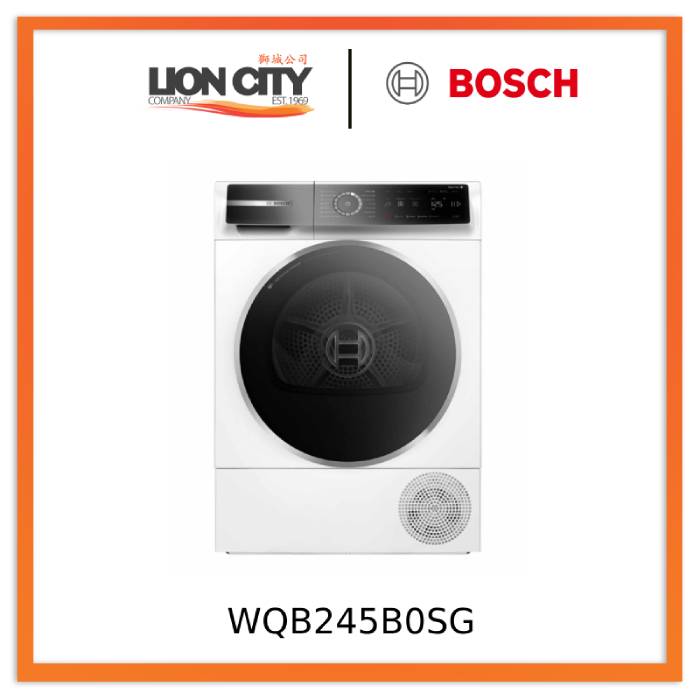 Bosch WQB245B0SG Heat Pump Dryer (8kg)