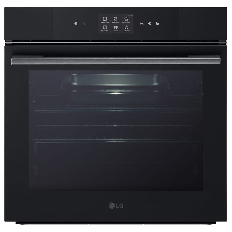 LG WSED7667M Built-in Oven InstaView 76L Black Air Fry Steam