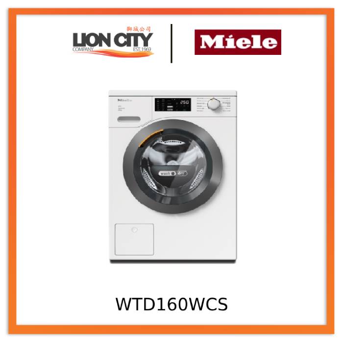 Miele WTD160WCS Washer/dryer-8/5kg