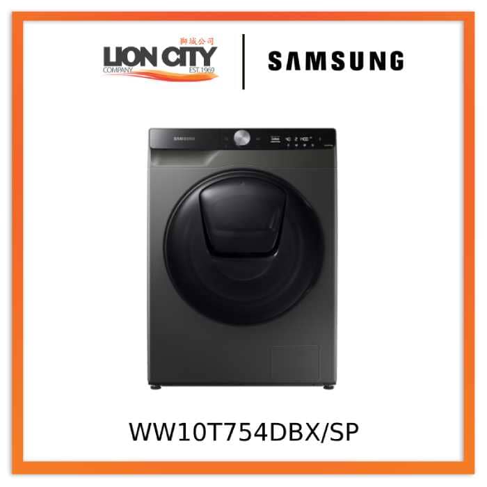 Samsung WW10T754DBX/SP QuickDrive™ 10.5Kg Front Load Washer 4 Ticks ...