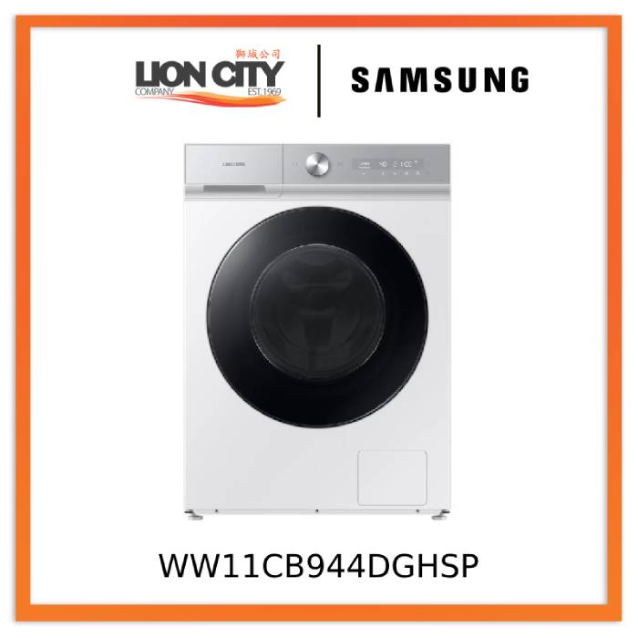 Samsung WW11CB944DGHSP 11kg Bespoke Ai Front Load Washer