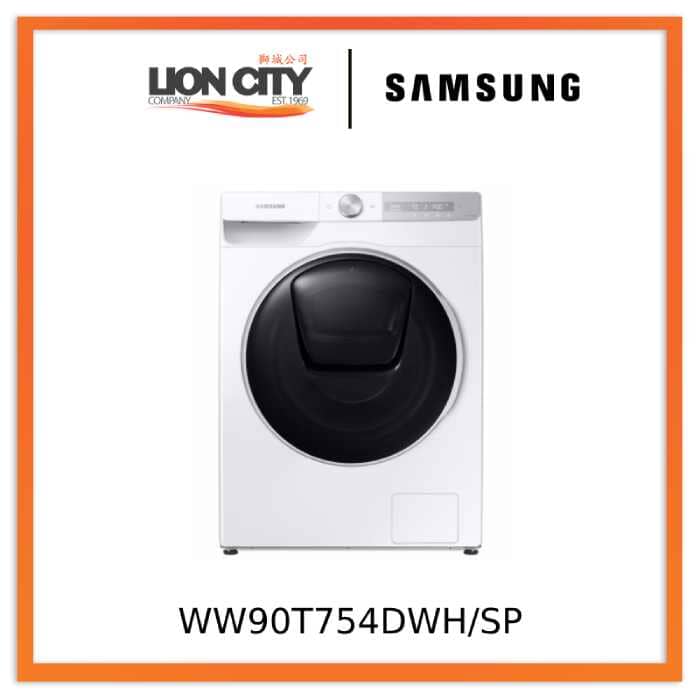 Samsung WW90T754DWH/SP QuickDrive™ 9Kg Front Load Washer