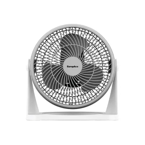 Europace EDF1731DWH 7" Desk Fan Simple Control Button Easy Maintenance