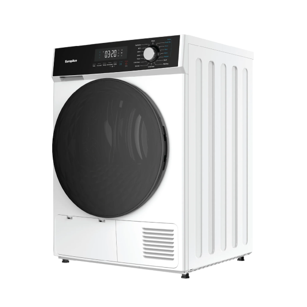 Europace EFW7801Y 3D Steam Front Load Washing Machine 8Kg + EuropAce EDY8900EWH 9KG Heat Pump Dryer 5 Ticks - Lion City Company