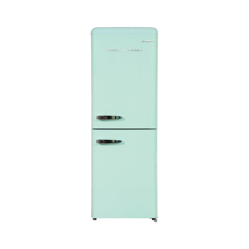 EuropAce 170L Retro 2-Door Bottom Mount Refrigerator ER7178AGN
