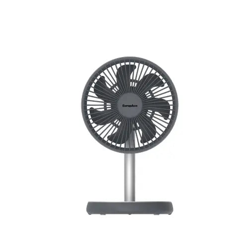 Europace EUF3753DBR/EUF3753DGY 7” Rechargeable DC Fan with Adjustable Height