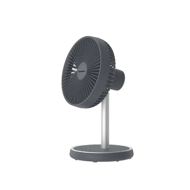 Europace EUF3753DBR/EUF3753DGY 7” Rechargeable DC Fan with Adjustable Height
