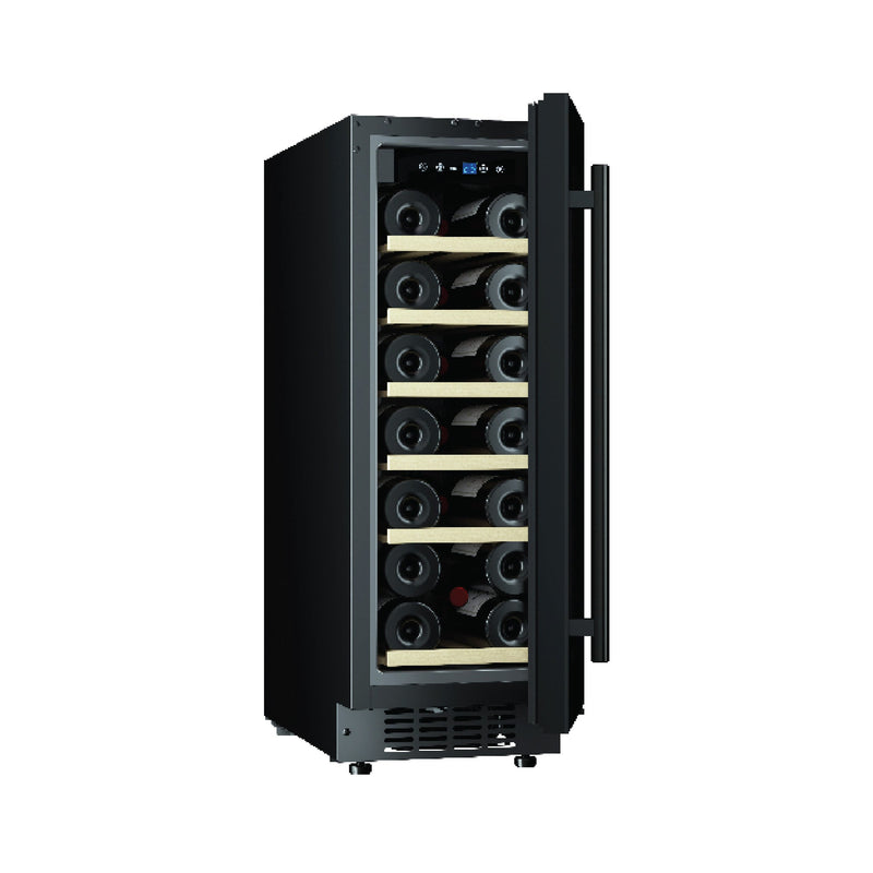 EuropAce 20-Bottle Slim Wine Chiller EWC8202DBK