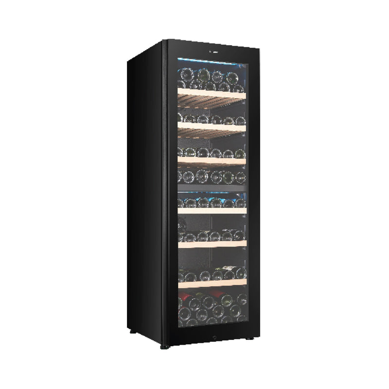EuropAce 98 Bottles Dual Zone Wine Chiller EWC8981DBK
