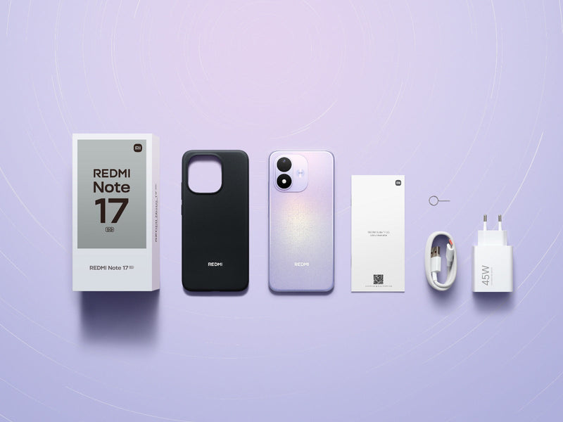 Xiaomi Redmi Note 17 5G 256GB Smartphone Celestial Purple
