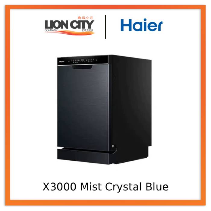 Pre-Order Haier X11S Double‑Sided 14‑Set Embedded Ultra‑Narrow Dishwasher Snow White
