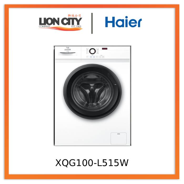 Haier XQG100-L515W Leader 10kg Fully Automatic Drum Washing Machine