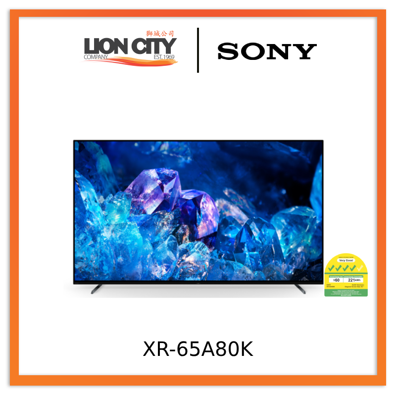 Sony XR-65A80K 65" A80K BRAVIA XR OLED 4K Ultra HD Smart TV (Google TV)